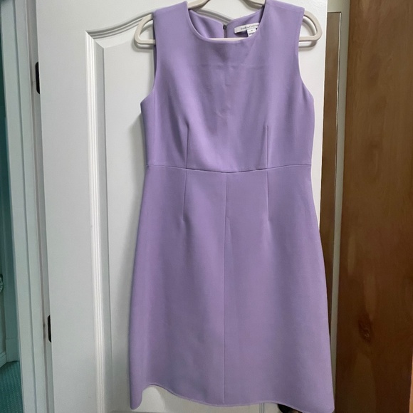 Diane Von Furstenberg Lilac Carrie Sheath Dress - Picture 1 of 5